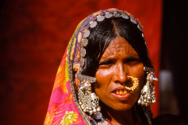 Gujjar lady, Rajasthan 1994